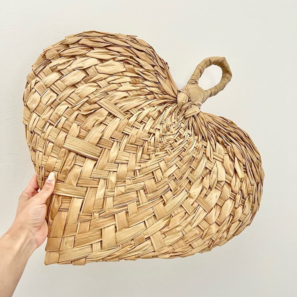 Large woven Fan